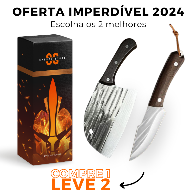 Monte seu Kit de Duas Facas por Apenas 149,90 + FRETE GRÁTIS