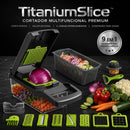 Titanium Slice • Fatiador Profissional Multifuncional Para Vegetais/Frutas/Legumes
