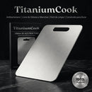TitaniumCook • Tábua de Inox Puro Anti-Bacteriana