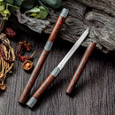 (COMPRE 1 LEVE 2 + BAINHAS) Combo Faca Artesanal Feng Ultra Afiada - 100% Forjada a Mão