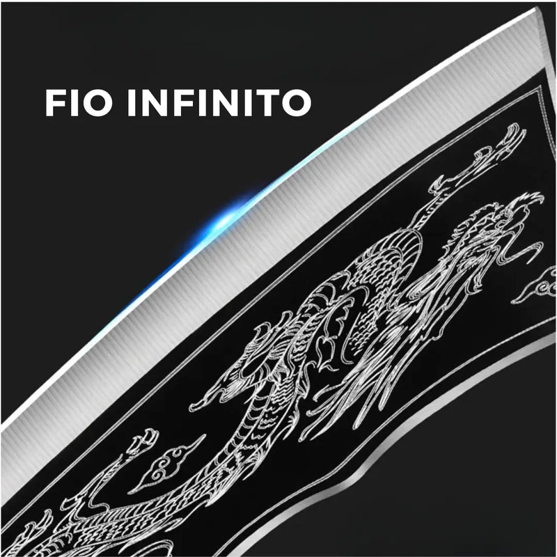Faca Japonesa 100% Forjada à Mão • Faca Drak Esparta™