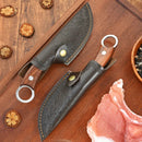 (COMPRE 2 LEVE 4 + BAINHAS) Combo 4 Facas Artesanais Ultra Afiadas  • 100% Forjadas a Mão